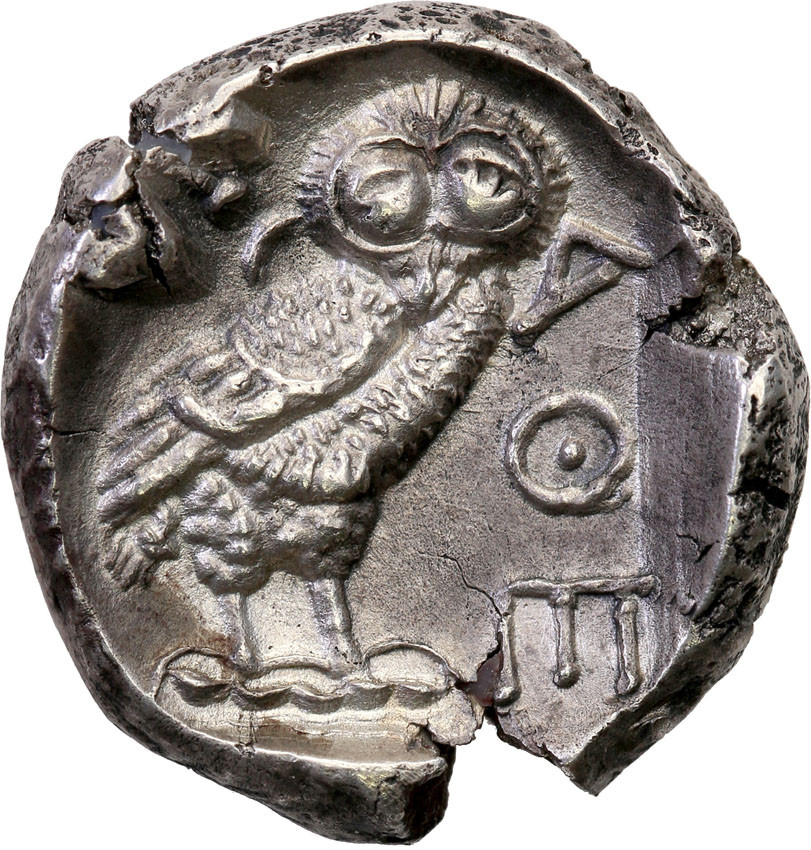 Grecja. Attica - Ateny. AR - tetradrachma 440-420 r. p.n.e.